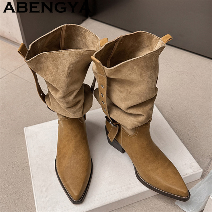 2026 Nieuwe Western Cowboy Kni - New Ethnic Fashion recensie en prijs
