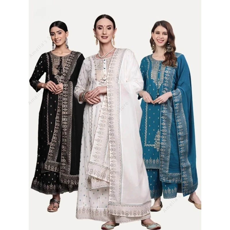 Indiase damesp Punjabi pak 3-d - Salwar Kameez Set recensie en prijs