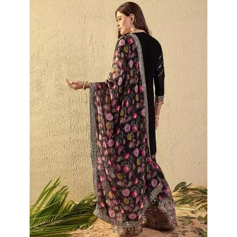 Dames Vintage Indiase zware ge - Salwar Kameez Set recensie en prijs